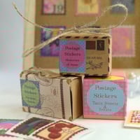 Image 1 of Postage Stamp Sticker Set