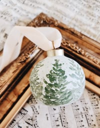 Image 3 of Snow Bunny -Luxury Christmas Ornament 