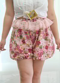 Image 4 of Sustainable Floral Bloomer Shorts