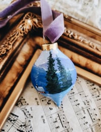 Image 2 of Winter Chalet -Luxury Christmas Ornament 