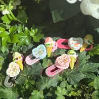 Image 2 of 2 Charm Hairclips