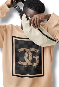 Image 2 of Child of God /Checkerboard  -Tan & Black