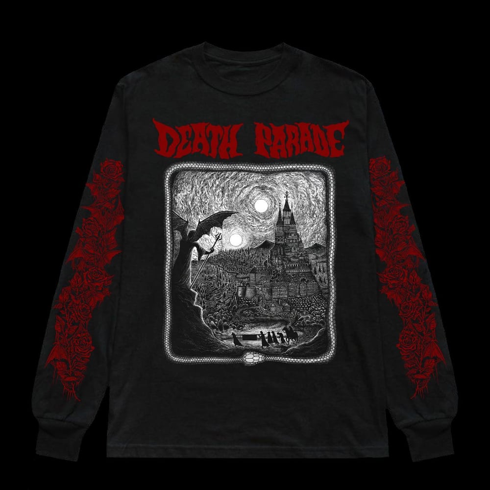 Image of Death Parade Funeral Scene Longsleeve