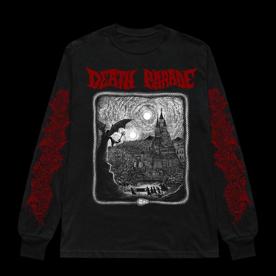 Image of Death Parade Funeral Scene Longsleeve