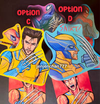 Image 3 of Superhero stickers sketchbook series