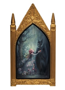 Image of Iolanthe Trusts Her King - original oil painting by Mab Graves