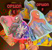 Image 4 of Superhero stickers sketchbook series