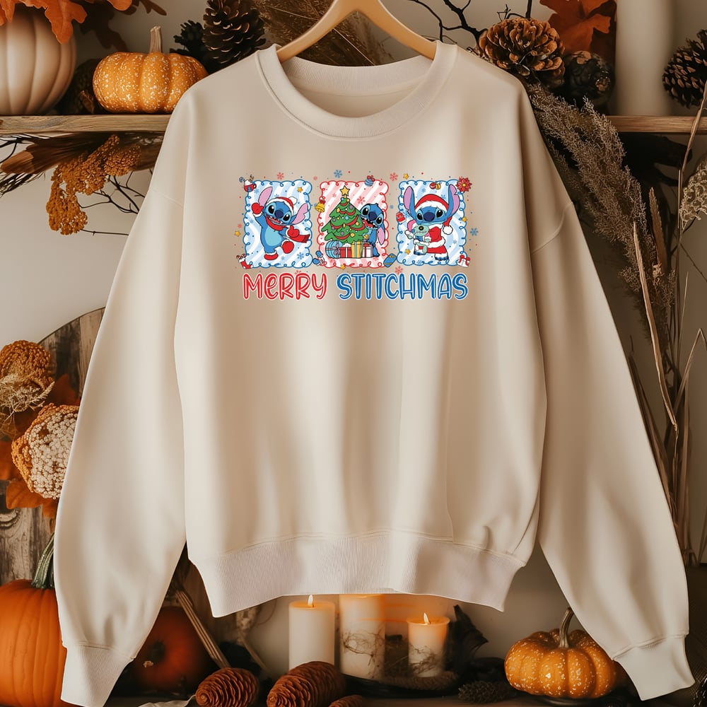Image of ST!TCHMAS CREWNECK SWEATER