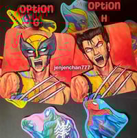 Image 5 of Superhero stickers sketchbook series