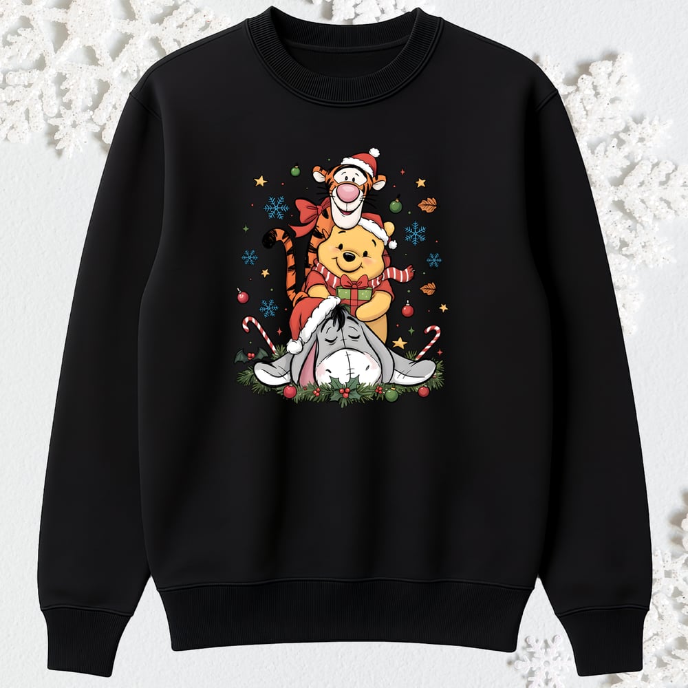 Image of BEAR & FRIENDS XMAS CREWNECK SWEATER