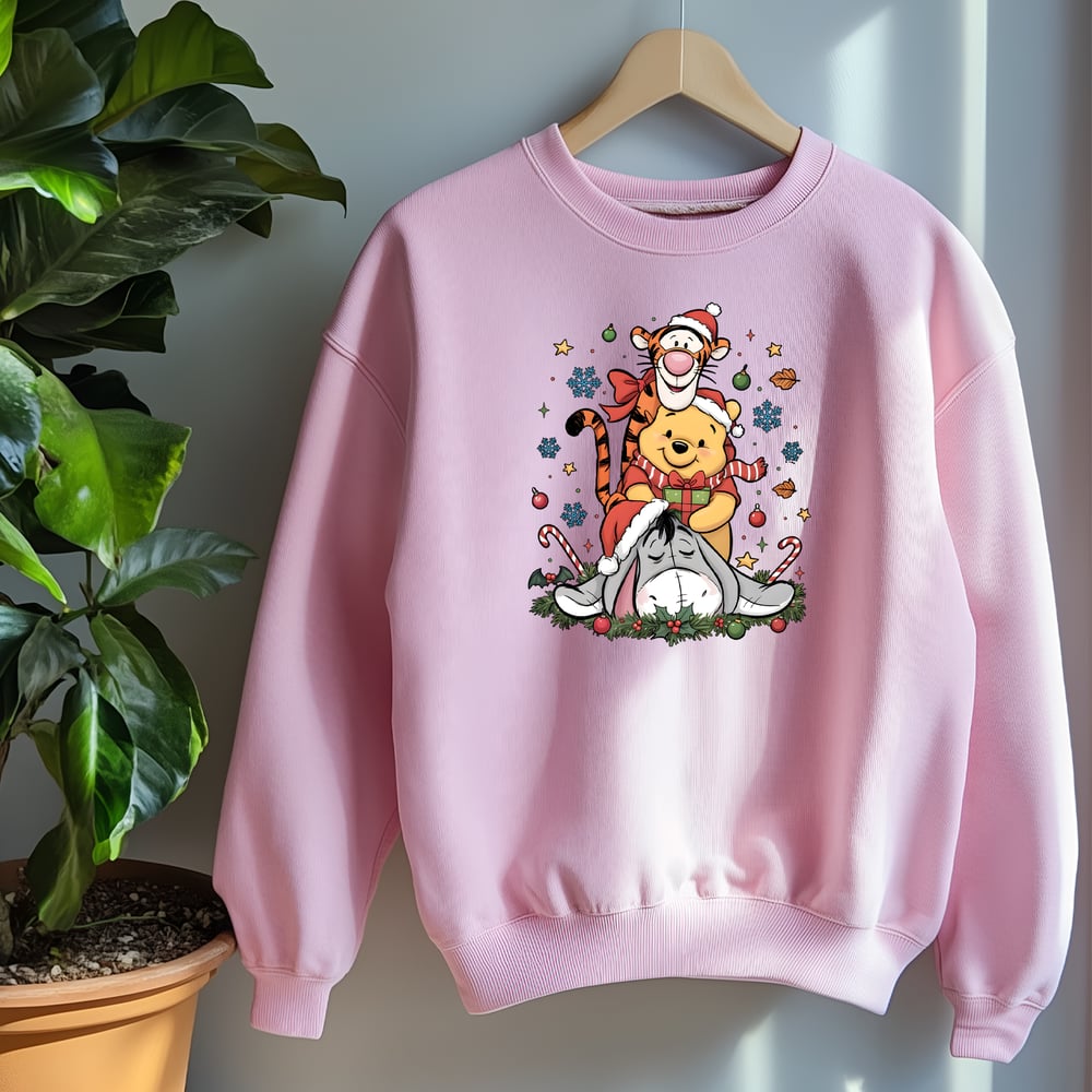 Image of BEAR & FRIENDS XMAS CREWNECK SWEATER