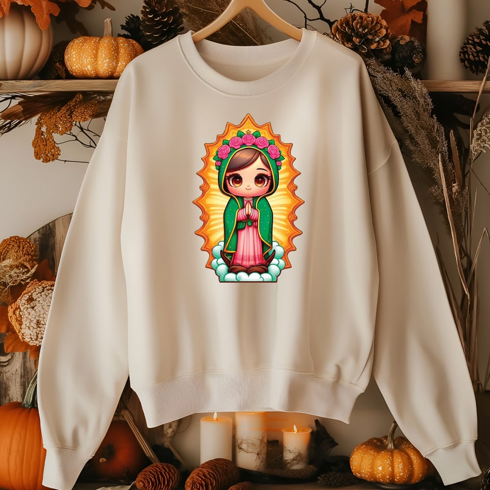 Image of Cartoon-Virgin Mary T-Shirt & Sweater