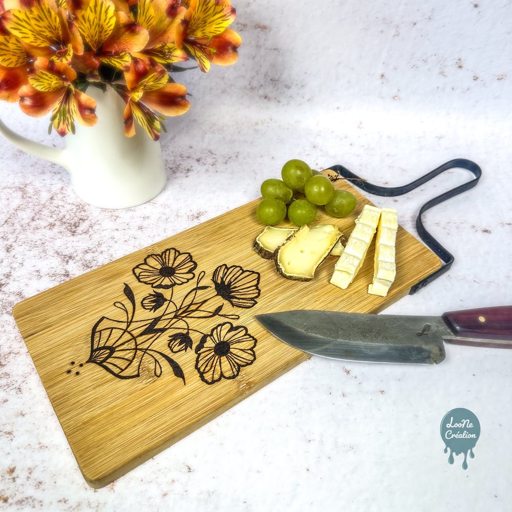 Image of Planche apéro Fleurs