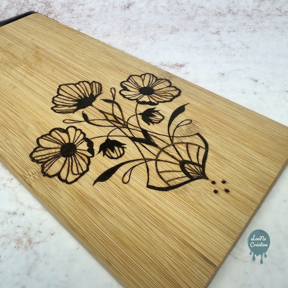 Image of Planche apéro Fleurs