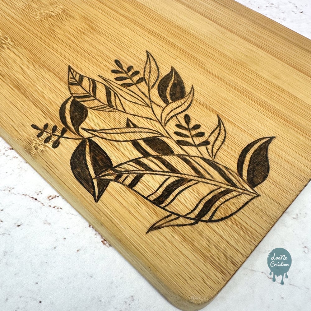 Image of Planche apéro Feuilles