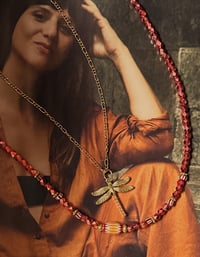 Image 1 of Dragonfly fijne halsketting