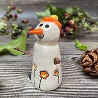 Image 2 of Handmade Ceramic Snowpeep Citrus Flowers