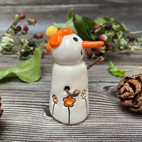Image 3 of Handmade Ceramic Snowpeep Citrus Flowers