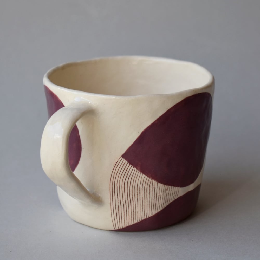 Image of Purple Abstract Mug