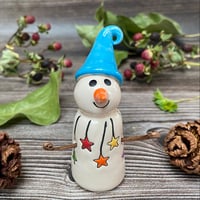 Image 1 of Handmade Ceramic Rainbow Garland Snowpeep