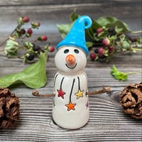 Image 6 of Handmade Ceramic Rainbow Garland Snowpeep