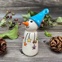 Image 5 of Handmade Ceramic Rainbow Garland Snowpeep