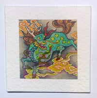 “Kirin” mini painting