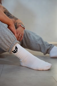 Image 4 of UPerform Rest Day Joggers- Grey Core Marl