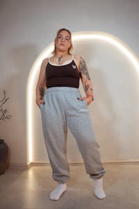 Image 5 of UPerform Rest Day Joggers- Grey Core Marl