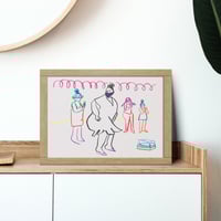 Image 3 of **Preventa** Ilustración "BAILANDO"