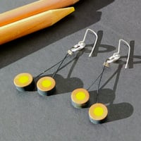 Image 1 of cherry pencil earrings