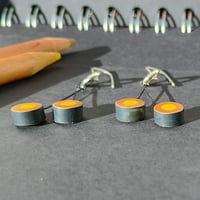 Image 2 of cherry pencil earrings