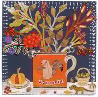 Image 1 of The Nutcracker And The Squirrel.... original artwork