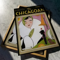 Image 1 of The Chicagoan - December 15, 1928 | Magazine Cover | Vintage Poster