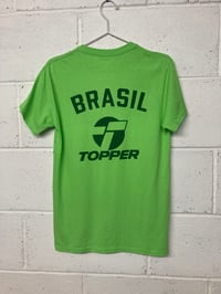 Image 3 of Brazil '81/82, light green S/M (17.5"P2P, 26.5"S2H) Second 