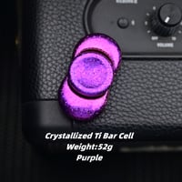 Image 3 of CrystallizedTi and  Ultem bar cell fidget spinner