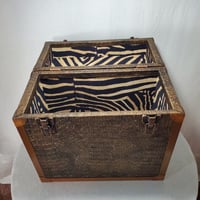 Image 12 of LP Record Case, Gator Leather With Copper Trim, #0312