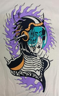 Image 2 of Cyberpunk Geisha Sand T-shirt - Bone Trail Apparel