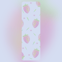 Marque-page Fraises