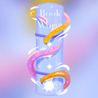 Image 1 of Marque-page Book Worm