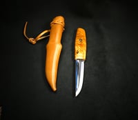 Image 3 of Puukko N690 leather sheath