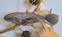 Image 1 of Wooden Whale decoration 