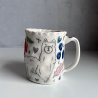 Image 1 of Porcelain Drawing Mug 17
