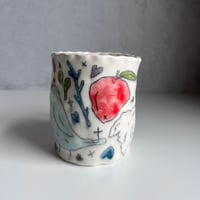 Image 2 of Porcelain Drawing Mug 17