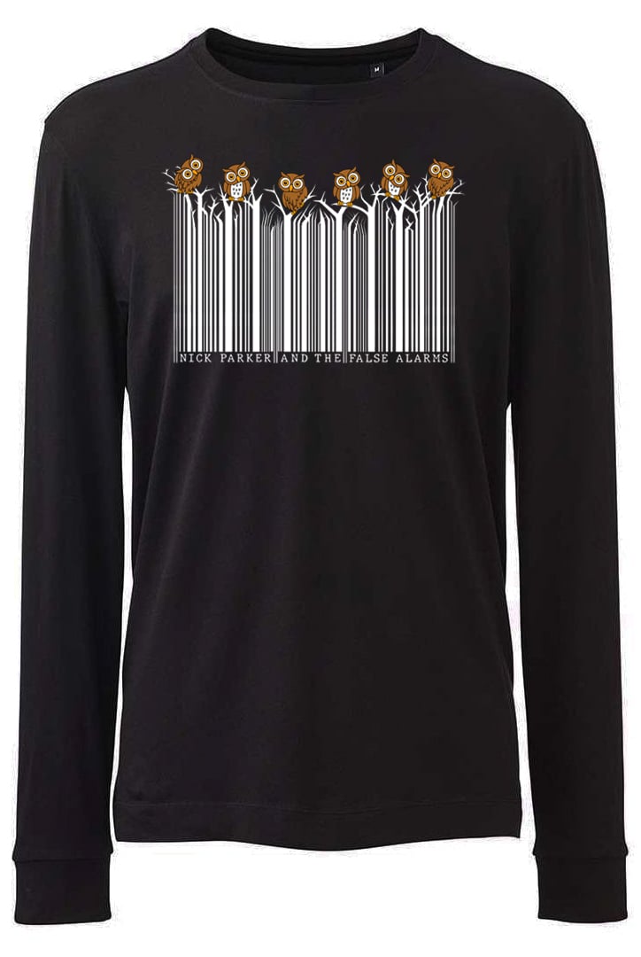 Image of Long Sleeved Organic Owl Tee
