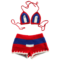 Image 1 of Haitian Flag Beach Set