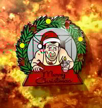 Image 3 of Merry Christmas Action Movie Enamel Pin