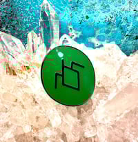 Image 3 of Twin Peaks Owl Cave Enamel Pin: Glow-in-the-Dark 