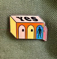 Image 4 of Khruangbin YES Enamel Pin: "Evan Finds the Third Room"