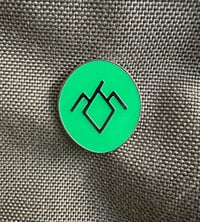 Image 4 of Twin Peaks Owl Cave Enamel Pin: Glow-in-the-Dark 
